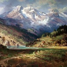 Схема вышивки «картина»