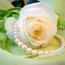 Схема вышивки «Розы и жемчуг»