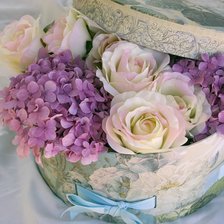 Схема вышивки «сюрприз для любимой»