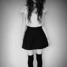 Схема вышивки «Girl»