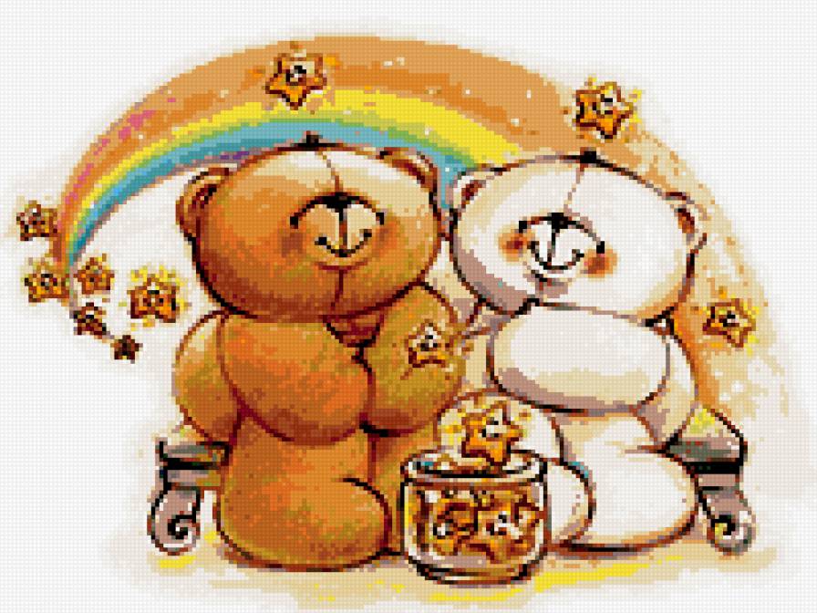 мишки - звезды - предпросмотр