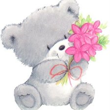 Схема вышивки «мишки»