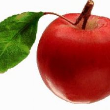 Схема вышивки «яблоко»