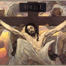 Схема вышивки «Распятие Васнецова»