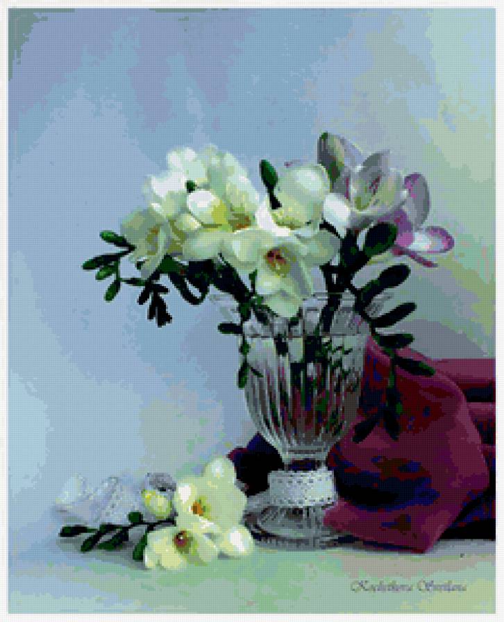 весна - букет, натюрморт, весна, цветы, ваза - предпросмотр