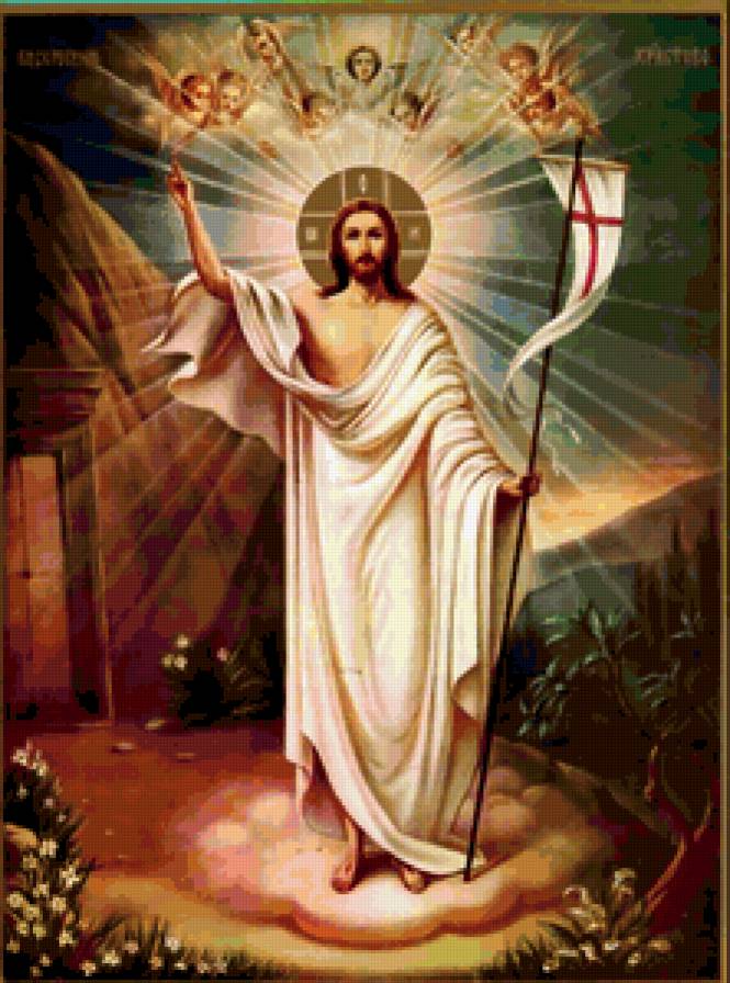 Воскресение Христово - спаситель, иконы, религия - предпросмотр