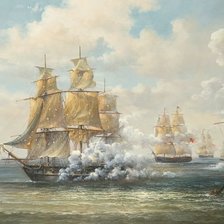 Схема вышивки «морской бой»