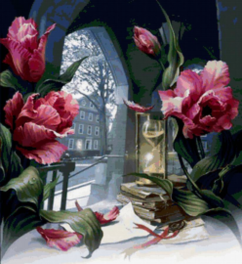 пейзаж - картина, пейзаж, живопись, природа - предпросмотр