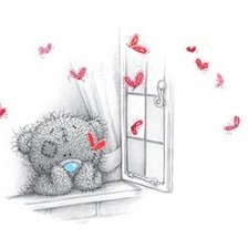 Схема вышивки «тедди»