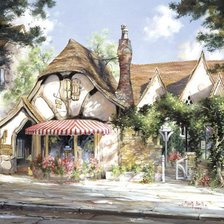 Схема вышивки «Серия "Пейзажи"»