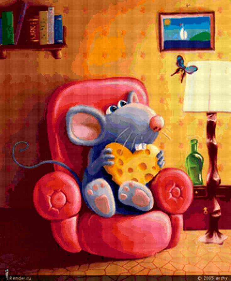 Серия "Детское" - животные, мышки, сказка - предпросмотр