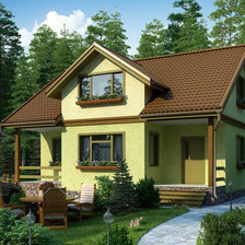 Схема вышивки «дом моей мечты»