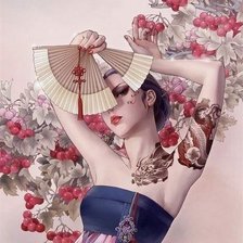 Схема вышивки «восток»