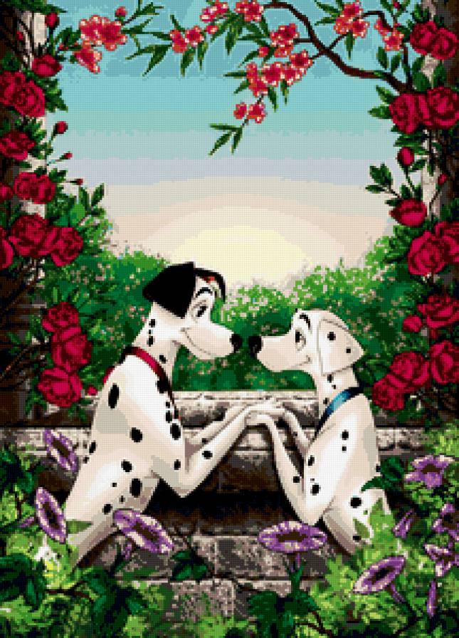 долматинцы - детская, 101 долматинец, дисней, мультик, собаки, мультяшки, детям - предпросмотр