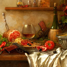 Схема вышивки «натюрморт»