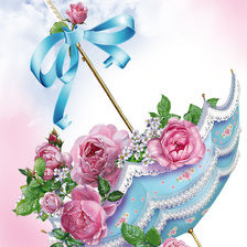 Схема вышивки «цветы»