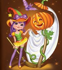 Схема вышивки «хеллоуин»