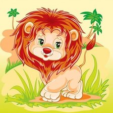 Схема вышивки «лбвенок»