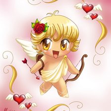 Схема вышивки «Купидон»