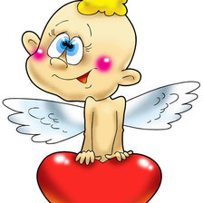 Схема вышивки «Купидон»