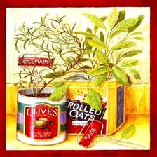 Схема вышивки «кухня»