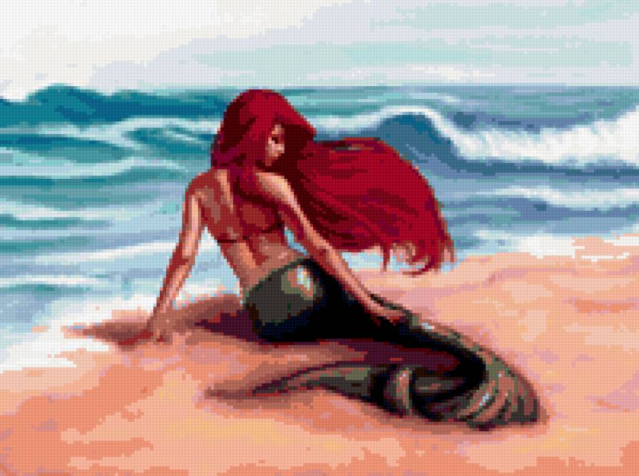 Русалка - сказка, море, русалка - предпросмотр