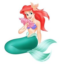 Схема вышивки «Серия МУЛЬТИКИ. Ариель»