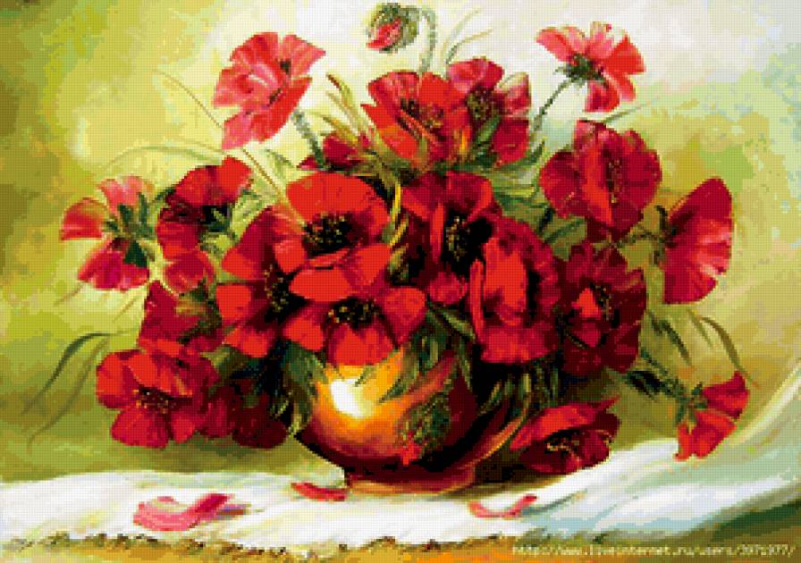 Маки - мак, цветы - предпросмотр