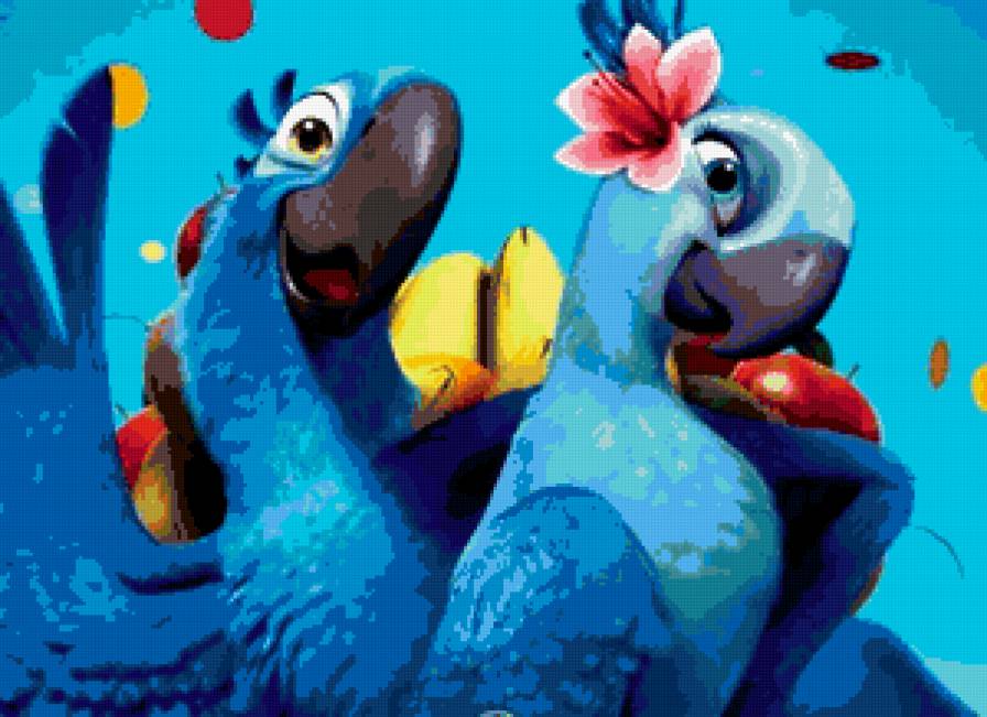 Серия МУЛЬТИКИ. Рио - мультик, детям, рио, попугай - предпросмотр