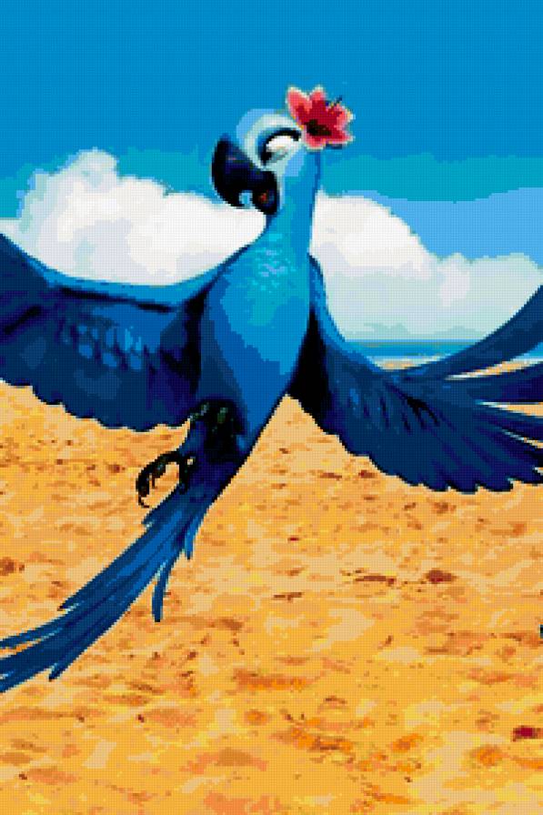 Серия МУЛЬТИКИ. Рио Жемчужинка - детям, рио, птица, жемчужинка, попугай, мультик - предпросмотр