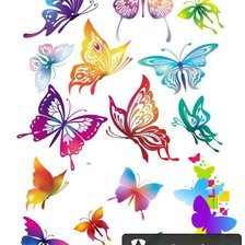 Схема вышивки «Бабочка»