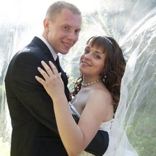 Схема вышивки «Свадьба Паши и Даши»