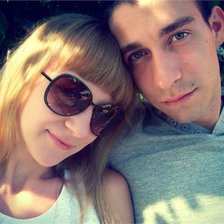 Схема вышивки «Ирина и Леша»