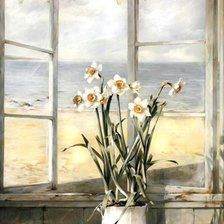 Схема вышивки «Окно вар.2»