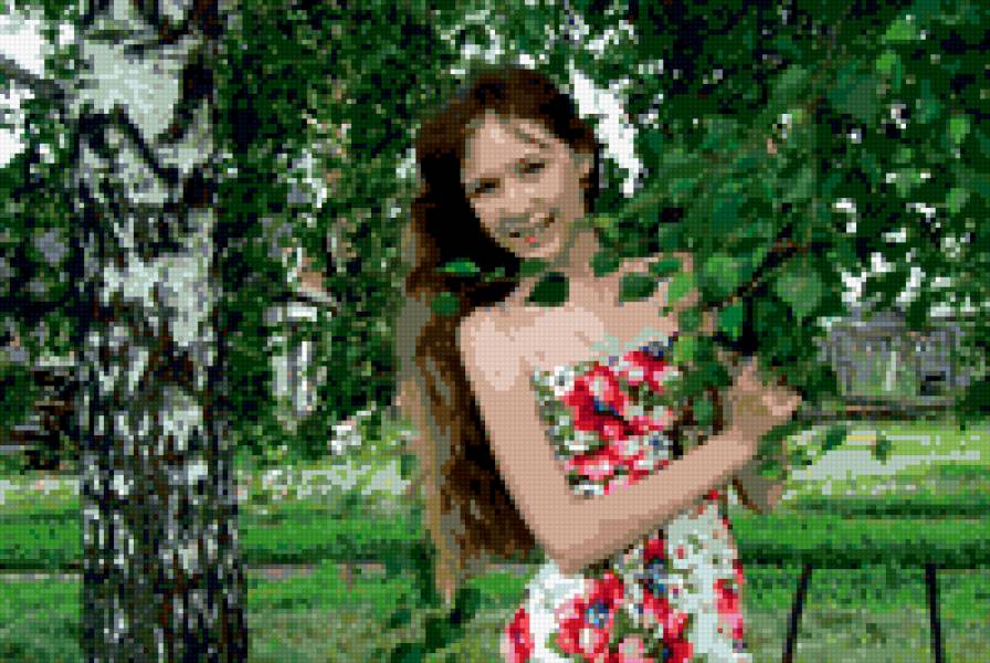 Лето и я - лето, березы, природа - предпросмотр