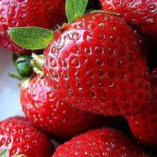 Схема вышивки «Клубника»