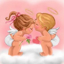 Схема вышивки «Ангелы»