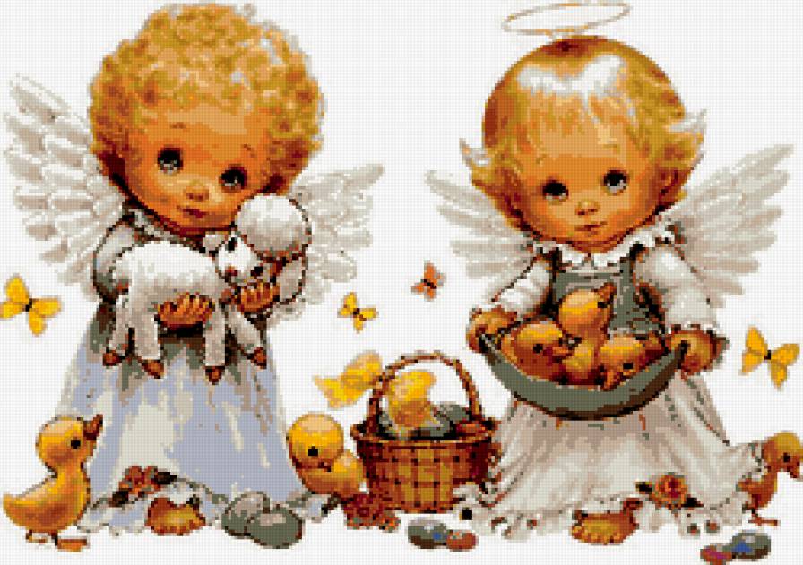 Ангелы - дети, ангелы, ангелочки - предпросмотр