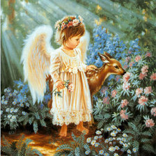 Схема вышивки «Ангелы»