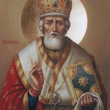 Схема вышивки «Николай Чудотворец»