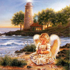 Схема вышивки «Ангелы»