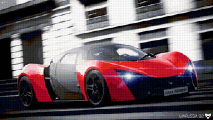 Marussia B2 Red - авто, гонка, красный, marussia, b2, машина, маруся - предпросмотр