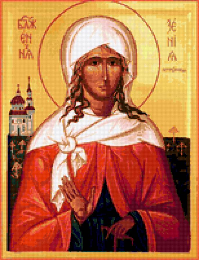 Икона Ксения Петербуржская - икона - предпросмотр