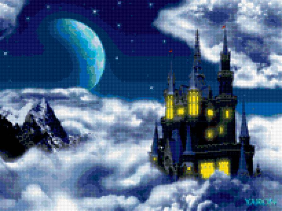 лунный замок - замки - предпросмотр