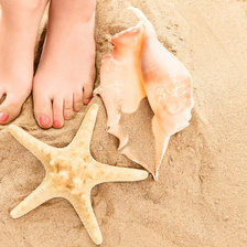 Схема вышивки «на море»