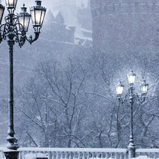 Схема вышивки «Город»