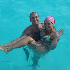 Схема вышивки «В аквапарке»