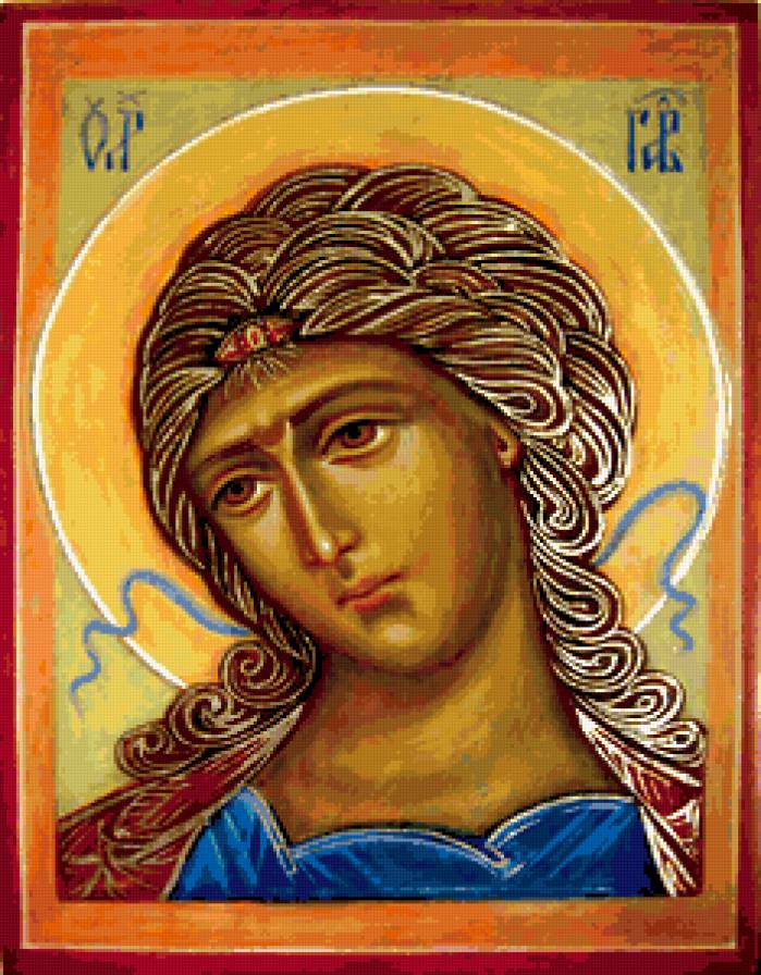 Икона Архангела Гавриила - иконы, религия, архангел - предпросмотр