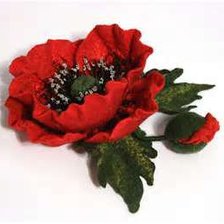 Схема вышивки «мак»