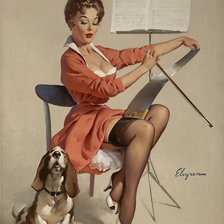 Схема вышивки «МИНУТА СЛАВЫ»